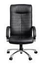 Office black armchair Royalty Free Stock Photo