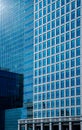 Office building background in Canary Wharf, London Royalty Free Stock Photo