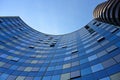 Office building on a blue sky background Royalty Free Stock Photo