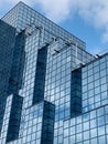 Office building with modern architecture in London, England Royalty Free Stock Photo