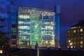 Office building near Tower bridge. Night view Royalty Free Stock Photo