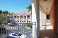 Office building and parking lot, South Florida Royalty Free Stock Photo