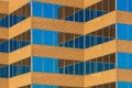 Office Building window reflections abstract Royalty Free Stock Photo