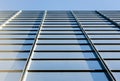 Office building windows in perspective Royalty Free Stock Photo