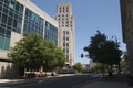 Office Buildings in Downtown Durham, North Carolina Royalty Free Stock Photo