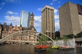 Office Buildings at Downtown Toronto Royalty Free Stock Photo