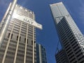 Office buildings in Perth financial district