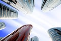 Office buildings in Sanlitun, Beijing, China Royalty Free Stock Photo