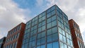 Workplace buildings office skyscrapers finance business 3D illustration