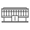 Office business mall icon, outline style