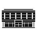 Office business mall icon, simple style