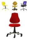 Office Chair Collection Royalty Free Stock Photo
