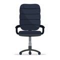 Office chair, director boss armchair, manager seat. vector Royalty Free Stock Photo