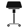 Office chair icon simple vector. Workspace sit Royalty Free Stock Photo