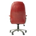 Office chair over isolated white background Royalty Free Stock Photo