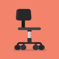 Office chair vector illustration