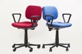 Office chair on white background Royalty Free Stock Photo