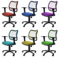 Office chairs | Isolated Royalty Free Stock Photo