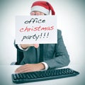 Office christmas party Royalty Free Stock Photo