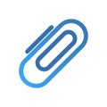 Icon for Paper Clips Royalty Free Stock Photo
