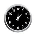 Office clock. Vector