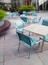 Office courtyard cafe furniture & landscaping
