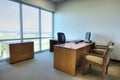 Office with Desk and Chairs Royalty Free Stock Photo