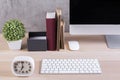 Office desktop closeup Royalty Free Stock Photo