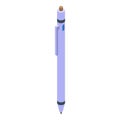 Office digital pen icon isometric vector. Tablet stylus Royalty Free Stock Photo