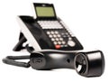 Office digital telephone off-hook Royalty Free Stock Photo