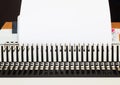Office equipment bookbinding Royalty Free Stock Photo