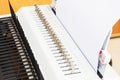 Office equipment bookbinding Royalty Free Stock Photo