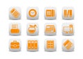 Office equipment icons