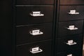 Office file drawer. Royalty Free Stock Photo