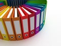 Office folders Royalty Free Stock Photo