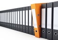 Office folders Royalty Free Stock Photo