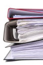 Office folders Royalty Free Stock Photo