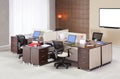 Office furniture on a white background