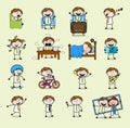 Office Guy - Collection of Concepts Vector illustrations