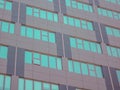 Office high building wall and background window glass Royalty Free Stock Photo