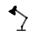 Office lamp silhouette