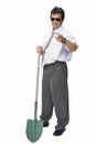 Office man hard work Royalty Free Stock Photo