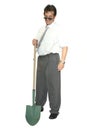Office man hard work Royalty Free Stock Photo