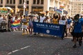 Office of Manhattan Borough President at NYC LGBT Pride Parade on June 26, 2022