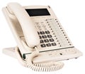 Office multi-button digital telephone Royalty Free Stock Photo