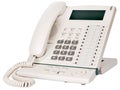 Office multi-button telephone Royalty Free Stock Photo
