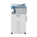 Office Multifunction Printer Isolated Royalty Free Stock Photo