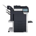 Office Multifunction Printer Isolated Royalty Free Stock Photo