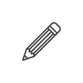 Office Pencil outline icon