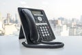 Office Phone - IP Phone Royalty Free Stock Photo